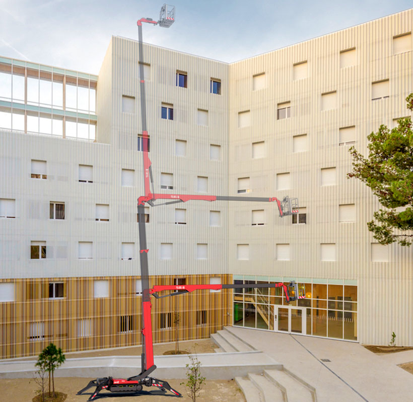 Piattaforme aeree per progettisti, architetti, ingegneri